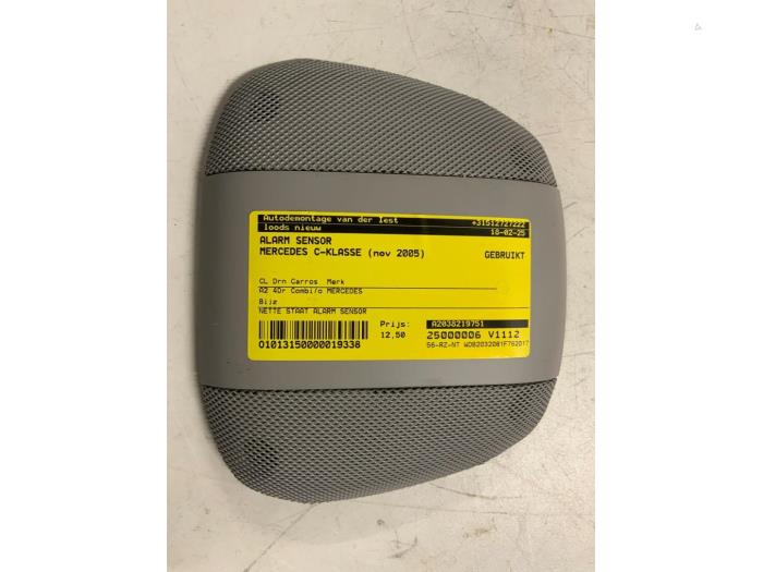 Begagnade Larmsensor Mercedes C Combi (S203) 2.2 C-220 CDI 16V Pris € 12,50 Marginaltabell erbjuds av Autodemontage van der Iest