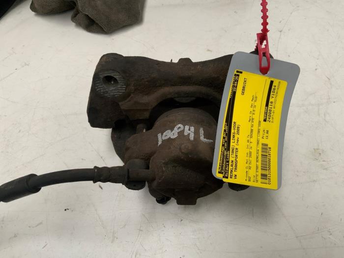 Gebrauchte Bremszange links vorne Volkswagen Transporter T5 2.5 TDi PF Preis € 13,00 Margenregelung angeboten von Autodemontage van der Iest