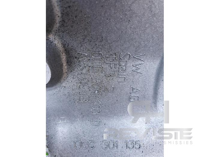 Boîte de vitesse d'un Audi A3 (8V1/8VK) 1.5 TFSI 16V 2019