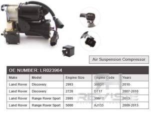 Usados Compresor Landrover Range Rover Sport (LW) Precio € 845,79 IVA incluido ofrecido por RH Revisie