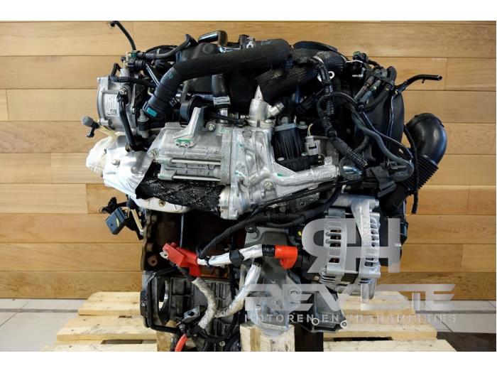 Motor van een Land Rover Discovery IV (LAS) 3.0 SD V6 24V Van 2019