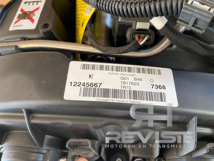 Engine from a BMW X3 (G01) sDrive 30i 2.0 TwinPower Turbo 16V 2020