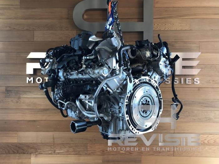 Moteur d'un Mercedes-AMG C AMG (C205) 4.0 C-63 S AMG V8 Biturbo 2018