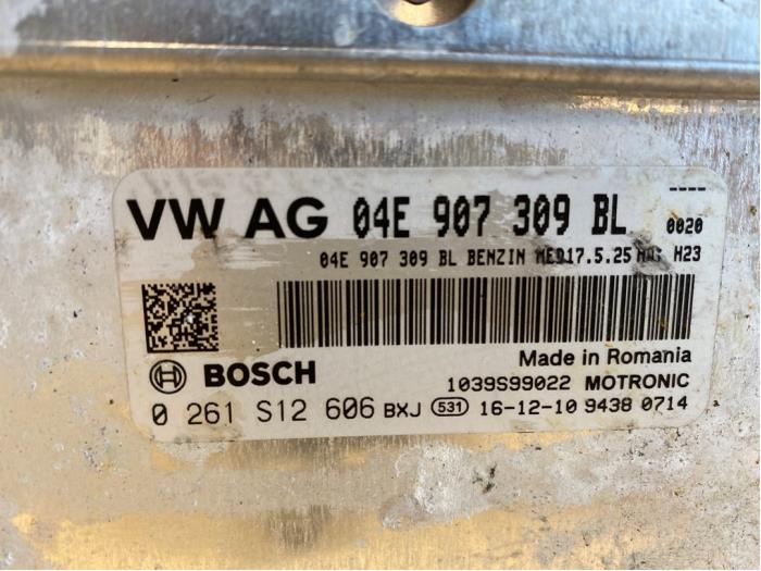 Engine management computer from a Volkswagen Golf VII (AUA) 1.2 TSI 16V 2017