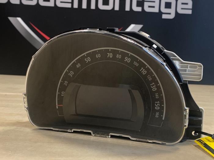Odometer KM from a Renault Twingo III (AH) 1.0 SCe 70 12V 2016