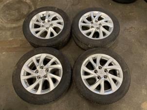 Used Set of wheels + tyres Toyota Auris (E18) 1.2 T 16V Price on request offered by Express Autodemontage