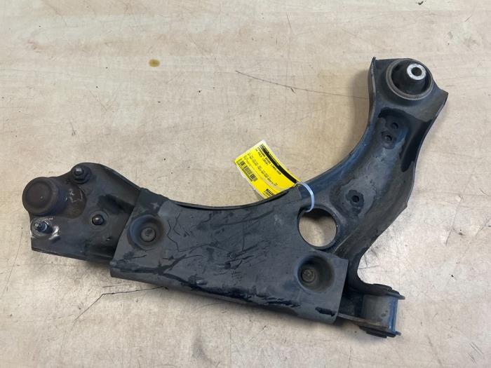 Front wishbone, left from a Volkswagen Polo VI (AW1) 1.0 TSI 12V 2018