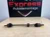 Front drive shaft, right from a Fiat Punto Evo (199), 2009 / 2012 1.4, Hatchback, Petrol, 1.368cc, 57kW (77pk), FWD, 350A1000, 2009-10 / 2012-02, 199AXB; 199BXB 2013