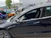 Portière 4portes avant gauche d'un Tesla Model 3, 2017 EV AWD, Berline, 4 portes, Electrique, 258kW (351pk), 4x4, 3D3; 3D5; 3D7, 2018-06 2019