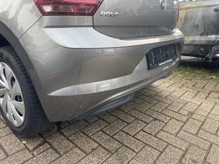 Pare-chocs arrière d'un Volkswagen Polo VI (AW1) 1.0 TSI 12V 2018