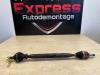 Front drive shaft, right from a Volkswagen Polo VI (AW1), 2017 1.0 TSI 12V, Hatchback, 4-dr, Petrol, 999cc, 70kW (95pk), FWD, CHZL, 2017-06 2018