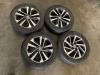 Set of wheels + tyres from a Volkswagen Golf VII Variant (AUVV), 2013 / 2021 2.0 TDI 150 16V, Combi/o, Diesel, 1.968cc, 110kW (150pk), FWD, DCYA, 2016-12 / 2020-08 2019