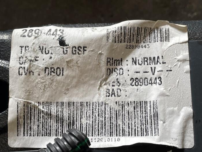 Bakre gaffelben, vänster från en Peugeot Expert (V1/VA/VB/VE/VF/VT/VY) 2.0 Blue HDi 150 16V 2021