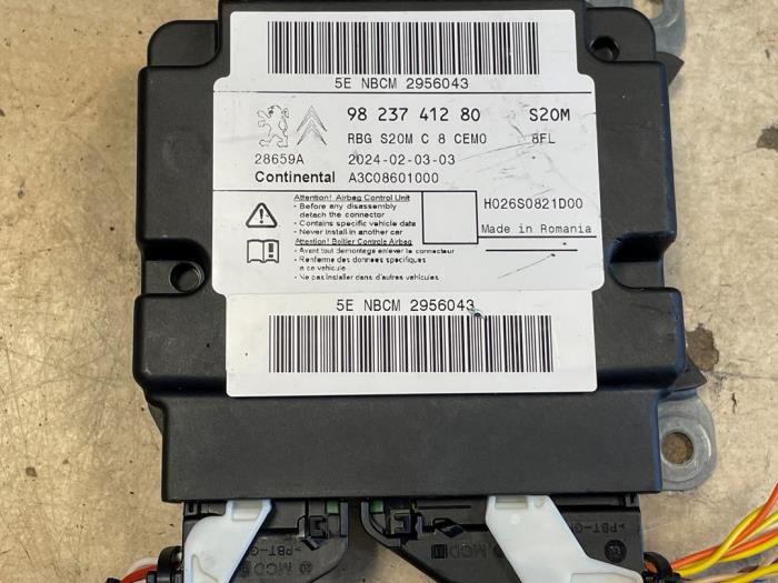 Airbagset + modul från en Peugeot Expert (V1/VA/VB/VE/VF/VT/VY) 2.0 Blue HDi 145 16V 2023