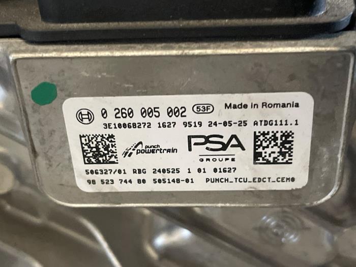 Boite de vitesses d'un Peugeot 208 II (UB/UH/UP) 1.2 Hybrid 136 2025