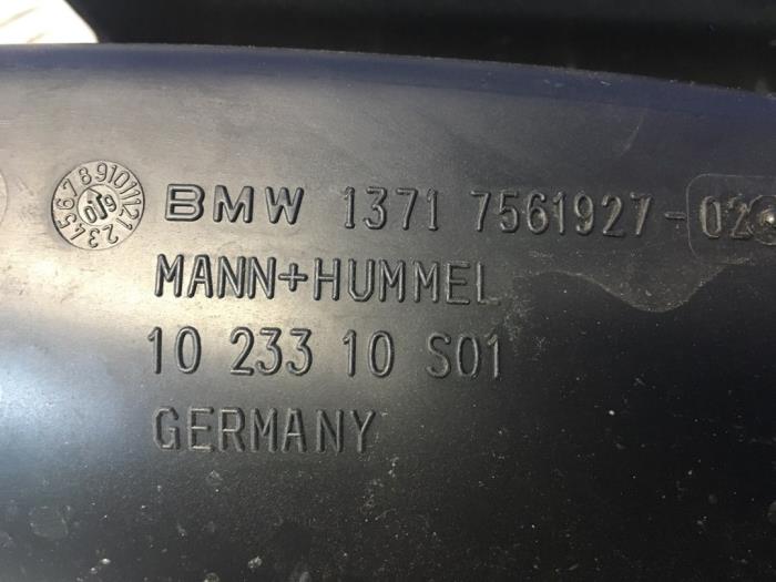 Przewód powietrzny z BMW 1 serie (E81) 116i 2.0 16V 2009