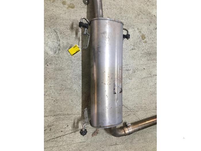 Exhaust rear silencer from a Fiat Ducato 2019
