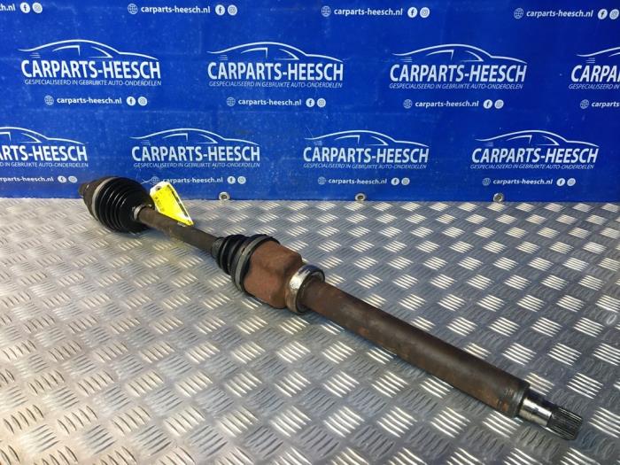 Front drive shaft, right from a Ford S-Max (GBW) 2.0 TDCi 16V 130 2007
