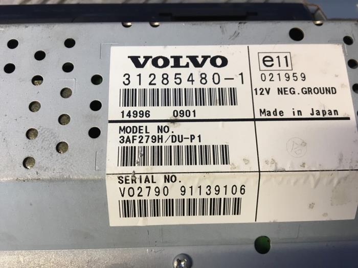 Wyswietlacz nawigacji z Volvo V50 (MW) 1.8 16V 2010