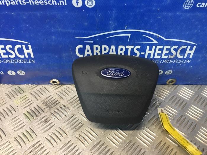 Left airbag (steering wheel) from a Ford Grand C-Max (DXA) 1.0 Ti-VCT EcoBoost 12V 125 2015