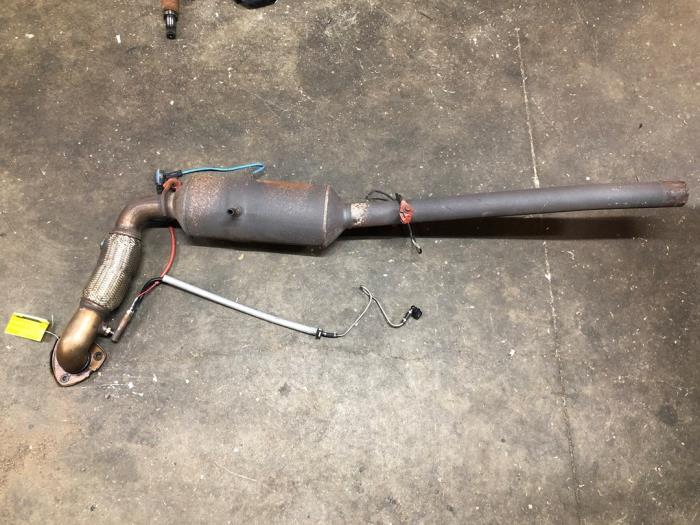 Used Exhaust (complete) Ford Transit Custom 2.2 TDCi 16V Price on request offered by Carparts Heesch
