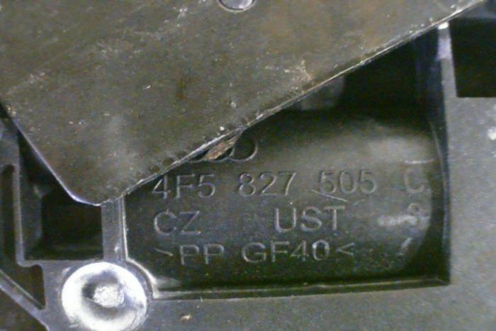 Tailgate lock mechanism from a Volkswagen Jetta 2009