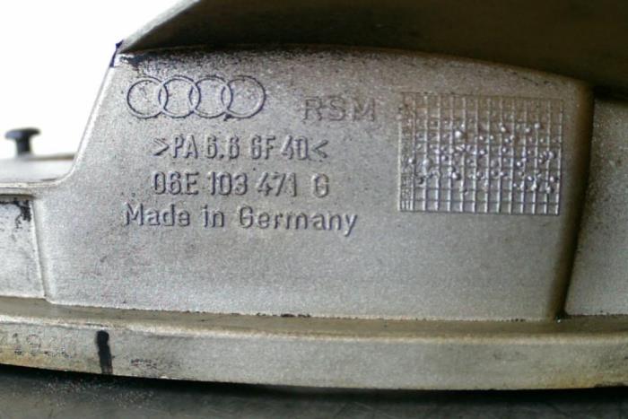 Ventildeckel van een Audi A6