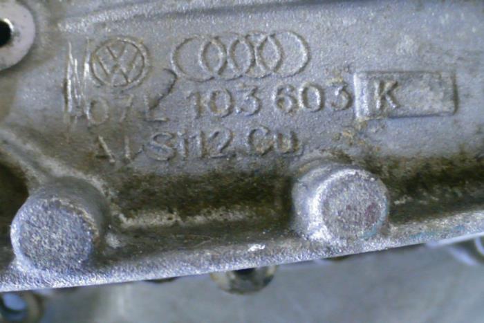 Ölwanne van een Audi S6 Avant (C6) 5.2 V10 40V 2006