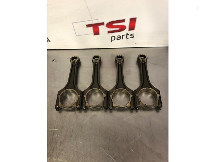 Używane Korbowód Volkswagen Golf VI (5K1) 2.0 GTI 16V Cena € 39,00 Procedura marży oferowane przez TSI-Parts / Allmotorparts B.V.