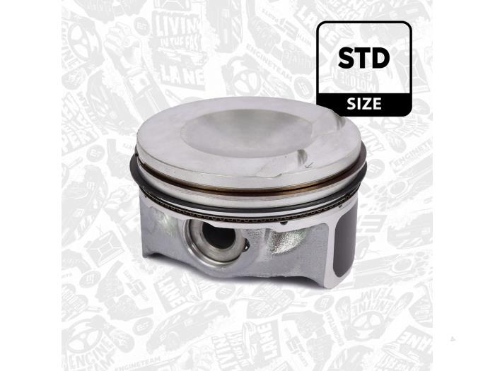 Piston d'un Volkswagen Golf