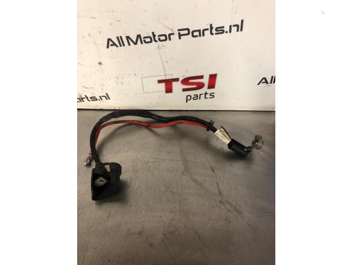 Używane Biegun akumulator Volkswagen Golf Plus (5M1/1KP) 1.4 TSI 160 16V Cena € 8,00 Procedura marży oferowane przez TSI-Parts / Allmotorparts B.V.
