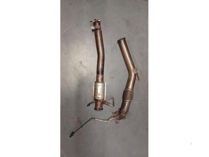 Used Front pipe + catalyst Seat Leon (1P1) 2.0 TFSI FR 16V Price € 248,00 Margin scheme offered by TSI-Parts / Allmotorparts B.V.
