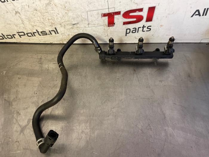 Gebrauchte Kraftstoffverteiler Volkswagen Up! (121) 1.0 12V 60 Preis € 29,00 Margenregelung angeboten von TSI-Parts / Allmotorparts B.V.