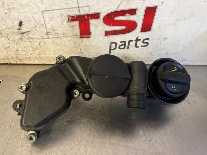 Usagé Ventilation carter Volkswagen Golf Sportsvan (AUVS) 1.5 TSI Evo BlueMotion 16V Prix € 9,68 Prix TTC proposé par TSI-Parts / Allmotorparts B.V.