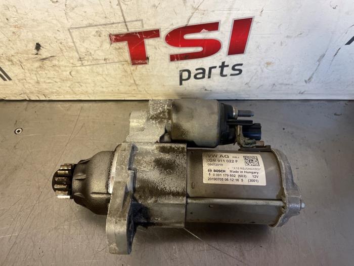 Used Starter Volkswagen Golf Sportsvan (AUVS) 1.5 TSI Evo BlueMotion 16V Price € 25,41 Inclusive VAT offered by TSI-Parts / Allmotorparts B.V.