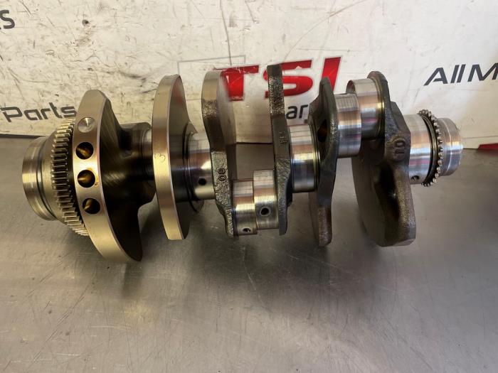 Używane Wal korbowy Audi RS 5 Sportback (F5A/F5F) 2.9 V6 TFSI 24V Cena € 1.250,00 Procedura marży oferowane przez TSI-Parts / Allmotorparts B.V.