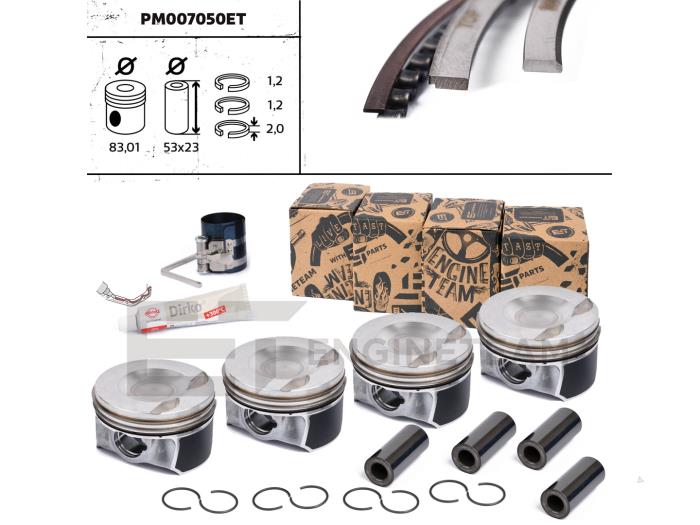 Nuevos Pistón Audi Q5 Precio € 363,00 IVA incluido ofrecido por TSI-Parts / Allmotorparts B.V.