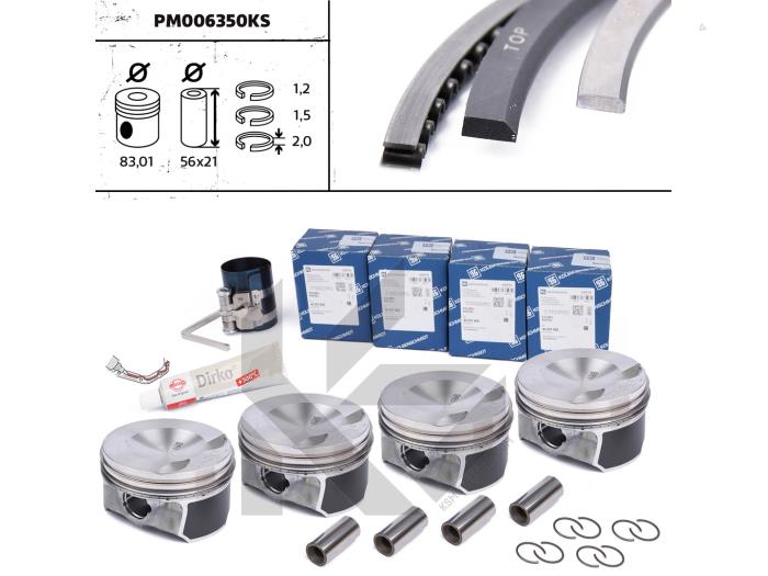 Nuevos Pistón Audi A3 Precio € 420,48 IVA incluido ofrecido por TSI-Parts / Allmotorparts B.V.
