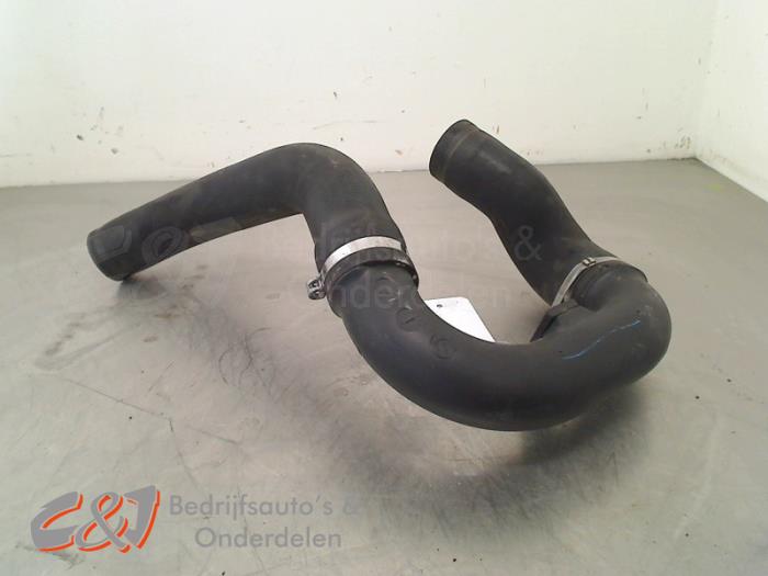 Manguera Turbo Intercooler Fiat Doblo Manguera Turbocompresor/intercooler Compatible FIAT DOBLO 1.3 Multijet - Números OE 51810863, 52008382, 51984107, Con Abrazaderas Manguera Turbocompresor Diésel