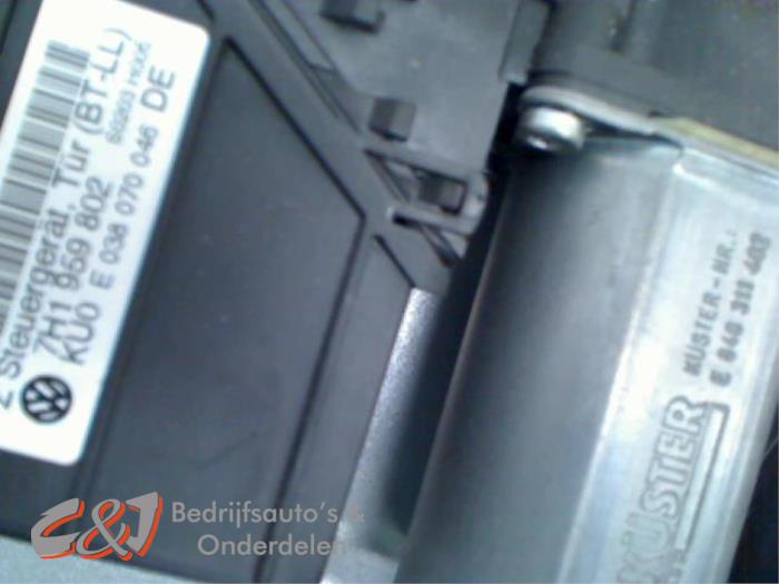 Window mechanism 2door, front right Volkswagen Transporter T5 2.5 TDi 7H1959802 KUSTER