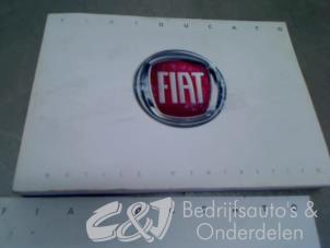 Usagé Livret d'instructions Fiat Ducato (250) 2.3 D 120 Multijet Prix € 21,00 Règlement à la marge proposé par C&J bedrijfsauto's & onderdelen