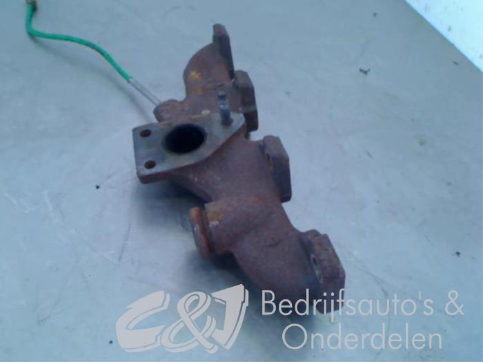 Exhaust manifold from a Renault Megane III Grandtour (KZ) 1.5 dCi 90 2010