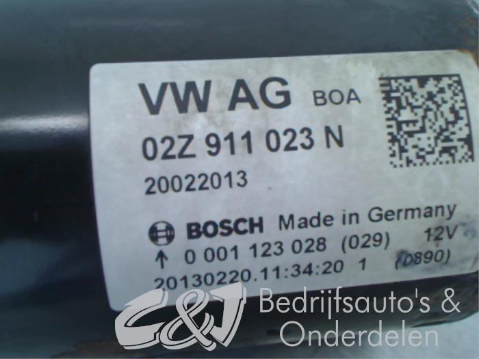 Démarreur d'un Volkswagen Caddy III (2KA,2KH,2CA,2CH) 1.6 TDI 16V 2013