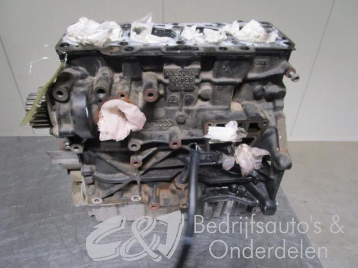 Motor Unterblock van een Volkswagen Caddy III (2KA,2KH,2CA,2CH) 1.6 TDI 16V 2012