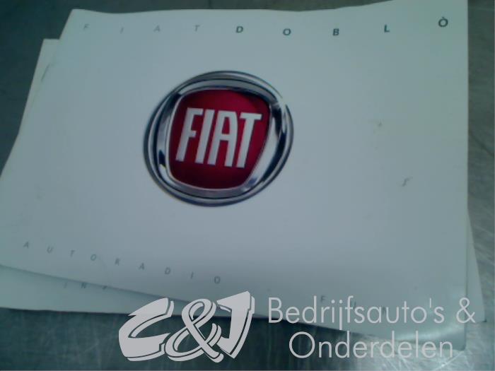 Livret d'instructions d'un Fiat Doblo Cargo (263) 1.3 D Multijet 2012