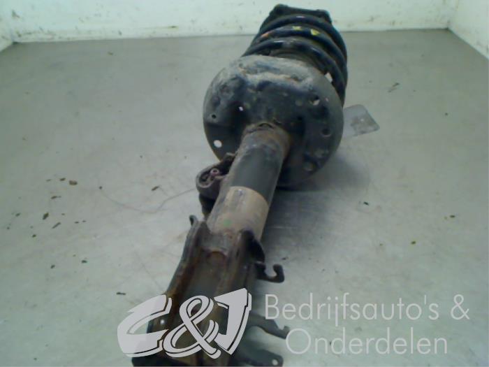 Front shock absorber rod, right from a Fiat Doblo Cargo (263) 1.3 D Multijet 2012