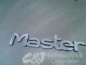 Used Emblem Renault Master III (JD/ND/PD) 2.5 dCi 16V 115 Price € 21,00 Margin scheme offered by C&J bedrijfsauto's & onderdelen