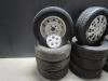 Set of wheels + tyres from a Fiat Ducato (250), 2006 2.3 D 120 Multijet, Delivery, Diesel, 2.287cc, 88kW (120pk), FWD, F1AE0481D; F1AGL4114, 2006-07, 250AC; 250BC; 250CC; 250DC; 250EC 2010