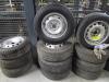 Set of wheels + tyres from a Fiat Ducato (250), 2006 2.3 D 150 Multijet, Delivery, Diesel, 2.287cc, 109kW (148pk), FWD, F1AE3481E, 2014-07 2014