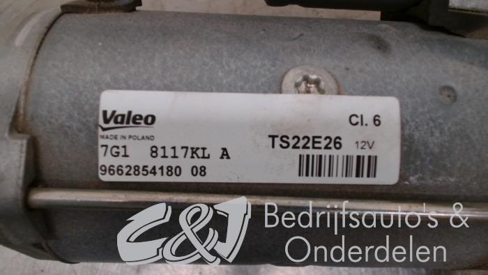 Rozrusznik z Opel Combo Cargo 1.5 CDTI 100 2021